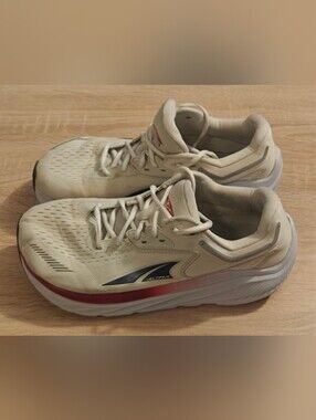 Altra Via Olympus Running Shoes Womens Size 10.5 Wide Off White FootSh Cushion